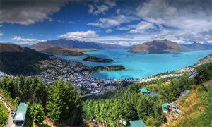 Images Dated 22nd January 2014: Stunning Queenstown Scene, New Zealand South Island