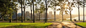 Perth Collection: Sunrise At Kings Park Western Australia