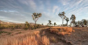 Sunrise off the Beaten track with a 4 Wheel drive vehicle Sunrise off the Beaten track with a 4 Wheel drive vehicle