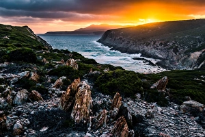Sunset at one of the capes just off the Hakea Trail in Fitzgerald River National Park Sunset at one of the capes just off the Hakea Trail in Fitzgerald River National Park
