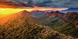 Sunset at Counts Point in West Macdonnell Ranges