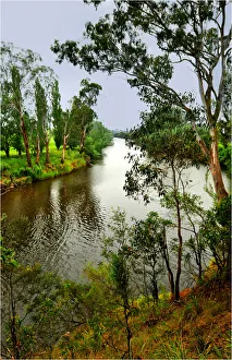 The Tambo river near Bairnsdale, East Gippsland, Victoria The Tambo river near Bairnsdale, East Gippsland, Victoria