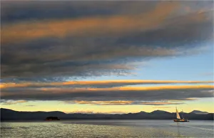 Twilight on Maquarie Harbour, south west Tasmania Twilight on Maquarie Harbour, south west Tasmania