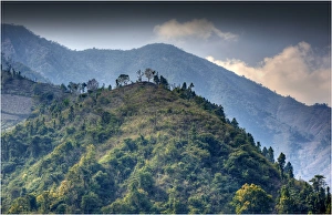 A view to the foothills around the town of Bandipur, Nepal A view to the foothills around the town of Bandipur, Nepal