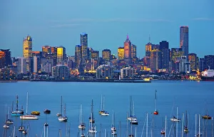 View across Port Phillip Bay towards the city View across Port Phillip Bay towards the city