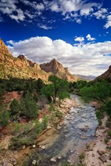 Images Dated 27th June 2014: Watchman Zion National Park