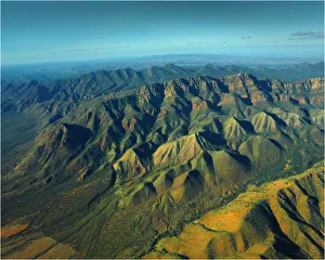 Wilpena Pound from the air, Flinders Ranges, South Australia Wilpena Pound from the air, Flinders Ranges, South Australia