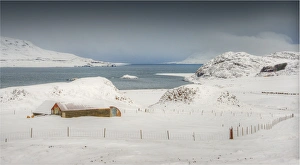 Winter in the countryside near Akureyri, Northern Iceland Winter in the countryside near Akureyri, Northern Iceland