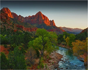Zion national Park in south western United States Zion national Park in south western United States