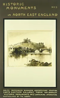 <b class=qtipBold><figcaption>1986-8991</figcaption></b><br>Poster, NER, Richmond Castle<br><em>© National Railway Museum</em> 1986-8991