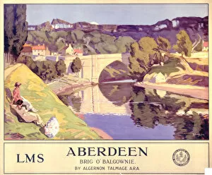 Images Dated 7th May 2003: Aberdeen, LMS poster, 1924