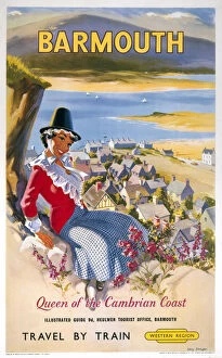 Barmouth, BR poster, 1962