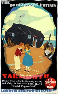 Charles Dickens Gallery: The Booklovers Britain: Yarmouth, LNER poster, 1933