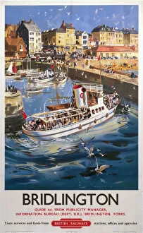 Images Dated 16th May 2003: Bridlington, BR poster, 1953