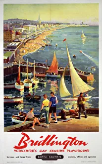 Images Dated 16th May 2003: Bridlington, BR poster, 1958