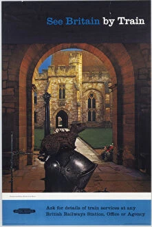 Images Dated 13th May 2005: See Britain by Train - Penshurst Place, Penshurst, Kent, BR poster, 1948-1965