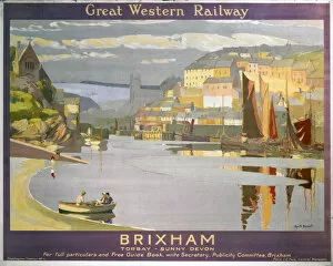 Images Dated 1st September 2003: Brixham, GWR poster, 1923-1947