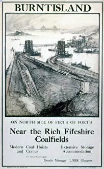 Images Dated 3rd September 2003: Burntisland, Fife, LNER poster, 1923