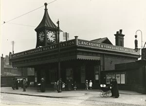 Images Dated 14th June 2013: Bury station, Lancashire & Yorkshire Railway, 1915