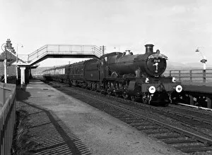 Images Dated 14th March 2013: Cambrian Coast Express, 1961. The Cambrian Coast Express, hauled by a 7800 class