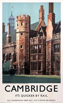 Images Dated 29th July 2003: Cambridge, LNER poster, 1939