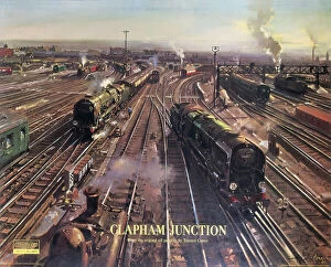Images Dated 13th May 2005: Clapham Junction, BR (SR) poster, 1962
