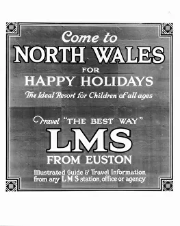 Come to North Wales for Happy Holidays, L Come to North Wales for Happy Holidays, L