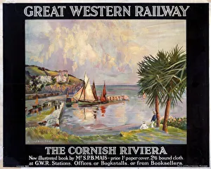 The Cornish Riviera, GWR poster, 1923-1942 The Cornish Riviera, GWR poster, 1923-1942