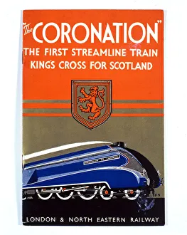 The Coronation, LNER poster, 1937-1939 The Coronation, LNER poster, 1937-1939