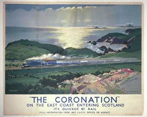 The Coronation, LNER poster, 1938