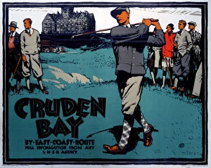 Cruden Bay, LNER poster, 1923-1947