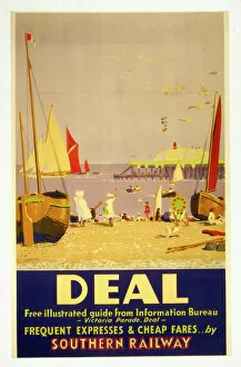 Images Dated 6th December 2004: Deal, SR poster, c 1930s