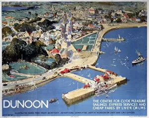 Images Dated 30th June 2003: Dunoon, LNER poster, 1923-1947