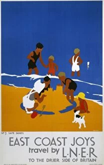 Railway Posters Collection: East Coast Joys No 3 LNER poster, 1932