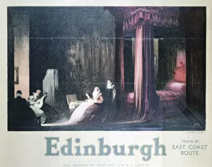 Edinburgh - Holyrood Palace, LNER poster, 1930