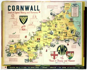 GWR Cornwall Print, 1984-8164 Poster