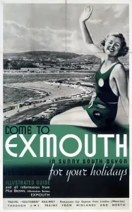 Exmouth Railway Print