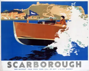 Great Western Railway Posters Prints: Scarborough, LNER poster, 1930