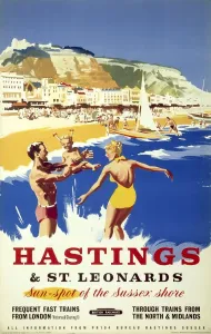 Hastings & St Leonards Print, 1270 mm x 1016 mm