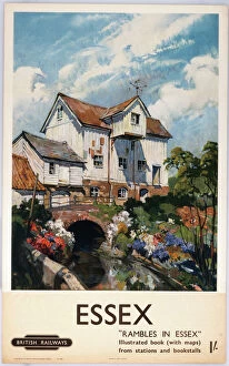 Images Dated 31st December 2004: Essex - Rambles in Essex, BR (ER) poster, c 1952