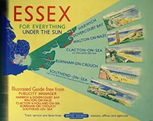 Essex: For Everything Under the Sun, BR poster, 1948-1965