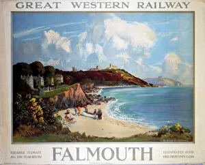 Falmouth, GWR poster, 1923-1942