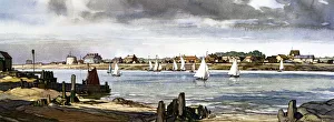 Images Dated 21st July 2003: Felixstowe Ferry, Suffolk, BR (ER) carriage print, c 1950s