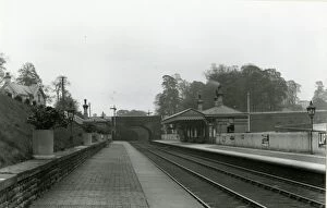Images Dated 18th June 2013: Gisburn station, Lancashire & Yorkshire Railway, on the Blackburn to Hellifield line, 4 May 1912