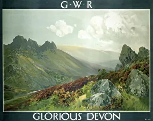 Glorious Devon, GWR poster, 1923-1947 Glorious Devon, GWR poster, 1923-1947