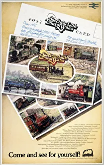 Great Little Trains of Wales poster. The G Great Little Trains of Wales poster. The G