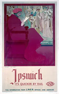 Ipswich, Suffolk, LNER poster, c 1930s Ipswich, Suffolk, LNER poster, c 1930s