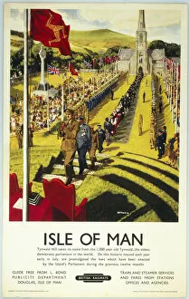 Isle of Man - Tynwald Hill, 1950