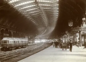 York Station Print, North Eastern Railway c1910