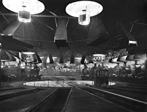Locomotives at Derby motive power depot, 1910 Locomotives at Derby motive power depot, 1910